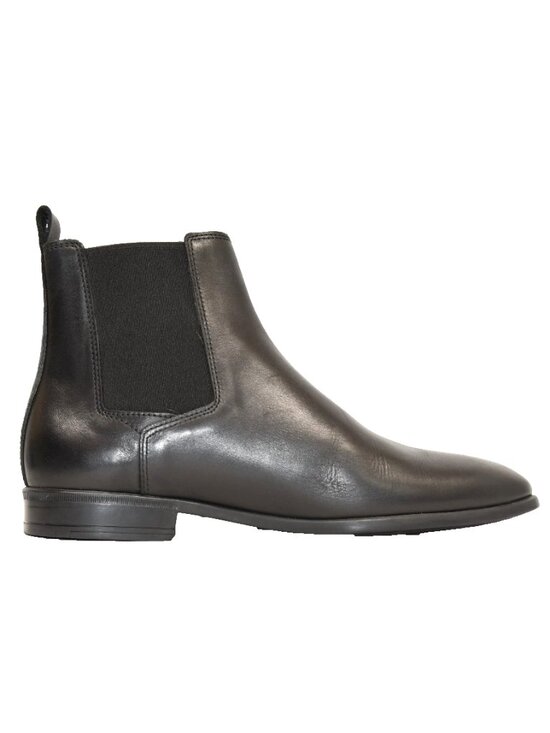 New! BRUNO MAGLI Nello Chelsea Boot Black Leather Size 10 M DD542 Made in Italy main image 2